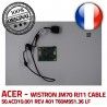 ACER Modem 56K ORIGINAL Board CABLE T60M951 WISTRON Acer ASPIRE LF JM70 T60M951.36 RJ11 50.4CD10.001