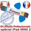 iPadM 2 iLAME A1489 A1490 A1491 Vitre Remplacement KIT Mini2 Tactile Professionnelle Outils Qualité PRO Réparation iPad Compatible Ecran iSesamo Démontage