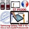 Samsung Galaxy TAB 3 GT-P5200 N PREMIUM en Adhésif GT 10.1 Verre Assemblée P5200 Ecran Tactile LCD Noire Supérieure TAB3 Vitre Prémonté Qualité