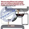 Samsung Galaxy SM-T211 Tab3 N Noire TAB3 Supérieure Vitre Assemblée Ecran Adhésif 7 en Qualité LCD Tactile PREMIUM Prémonté Verre
