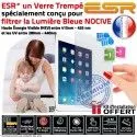 Protection Lumière UV iPad A1491 Filtre Trempé Mini Chocs ESR Anti-Rayures Protecteur Vitre Bleue Incassable Apple Film Verre Ecran