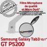 Samsung Galaxy TAB 3 GT-P5200 Ch de Charge MicroUSB Dorés TAB3 Réparation Nappe OFFICIELLE Contacts Chargeur Connecteur ORIGINAL Qualité