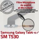 SM-T530 Micro USB TAB4 Charge SM Réparation 4 Contacts T530 MicroUSB Qualité ORIGINAL Chargeur Galaxy TAB Nappe OFFICIELLE de Samsung Dorés Connecteur