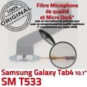 SM-T533 Micro USB TAB4 Charge MicroUSB ORIGINAL Réparation Samsung Nappe Dorés de Qualité Chargeur 4 SM Contacts TAB Connecteur T533 Galaxy OFFICIELLE