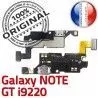 Samsung Galaxy NOTE GT i9220 C MicroUSB Microphone Charge Prise Antenne RESEAU ORIGINAL Nappe Connecteur Qualité OFFICIELLE Chargeur