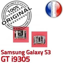 Micro Chargeur Samsung Dorés ORIGINAL de GT i9305 Connecteur Prise Dock C Pins à Connector Flex USB charge Galaxy souder S3