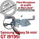 Samsung Galaxy S4 Min GTi9195i C Antenne Charge RESEAU Connecteur i9195i 4 MicroUSB Microphone OFFICIELLE S Prise Qualité Nappe Chargeur ORIGINAL