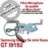 Samsung Galaxy S4 Duo GTi9192 C Connecteur Prise S Qualité Duos OFFICIELLE i9192 4 Charge Microphone Chargeur ORIGINAL GT MicroUSB Nappe RESEAU