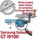 Samsung Galaxy S2 GT i9100 C Chargeur Microphone Nappe ORIGINAL Qualité Charge Prise MicroUSB OFFICIELLE Antenne Connecteur RESEAU