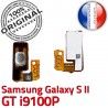 Samsung Galaxy S2 GT i9100P P à Connecteur Dorés souder Bouton Circuit Nappe 2 ORIGINAL Contacts Arrêt S Switch Pin Connector SLOT OR Marche