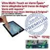 PACK iPad 2 A1395 Joint N iPad2 Tablette PREMIUM Adhésif Precollé Noire Cadre Réparation Tactile Bouton Apple HOME Chassis KIT Vitre Verre