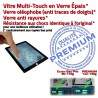 PACK iPad 4 A1458 Joint N Verre Réparation PREMIUM Chassis Adhésif Bouton KIT Tablette Apple Precollé Cadre HOME Noire Vitre Tactile iPad4