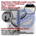PACK iPad AIR A1823 B Oléophobe HOME Adhésif Blanche Réparation Bouton Nappe Vitre Tactile PREMIUM Outils KIT Qualité Precollé Verre
