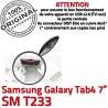 Samsung Galaxy Tab 4 T233 USB charge 7 Pins de Connecteur TAB Micro inch SM Connector souder Chargeur à Dorés Prise ORIGINAL Dock